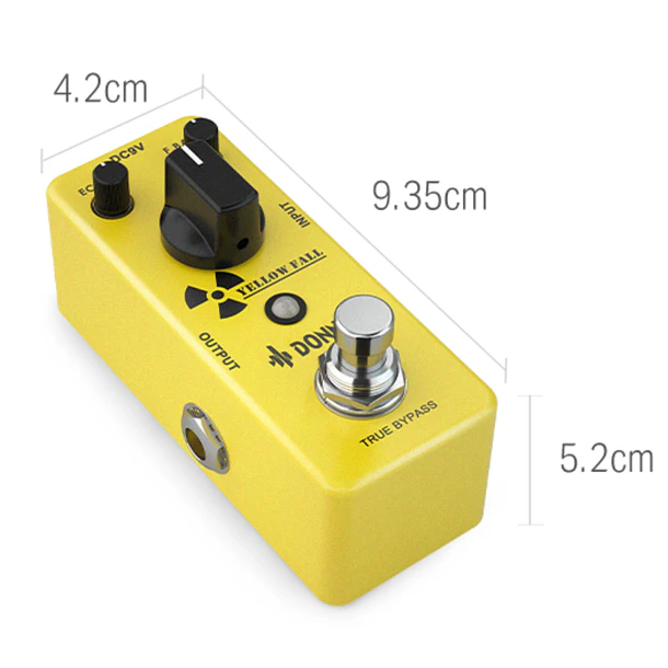 Donner Yellow Fall Pedal Delay Análogo True Bypass EC748 5