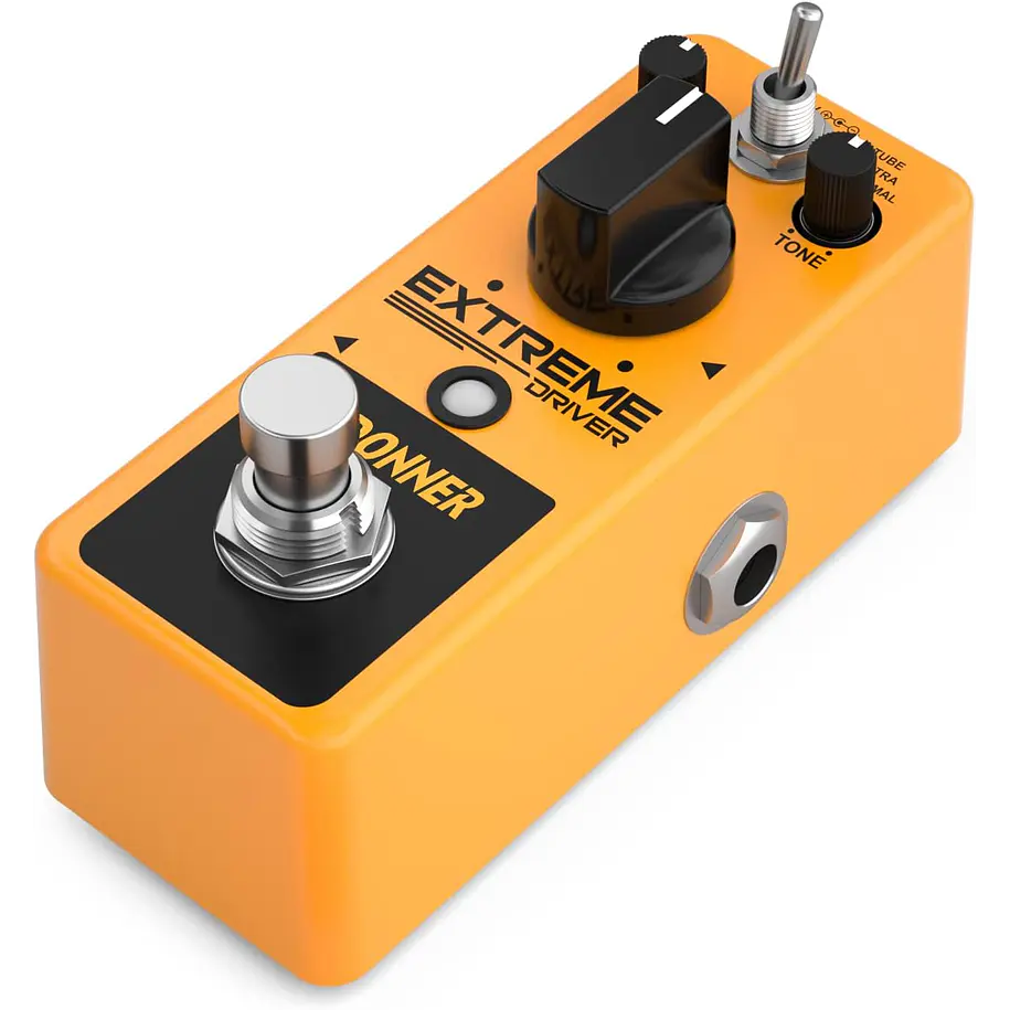 Donner Extreme Driver Pedal de Distorsión Análoga con 3 Modos EC1177 6