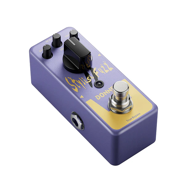 Donner Stylish Fuzz Pedal Fuzz Clásico True Bypass EC6643 1