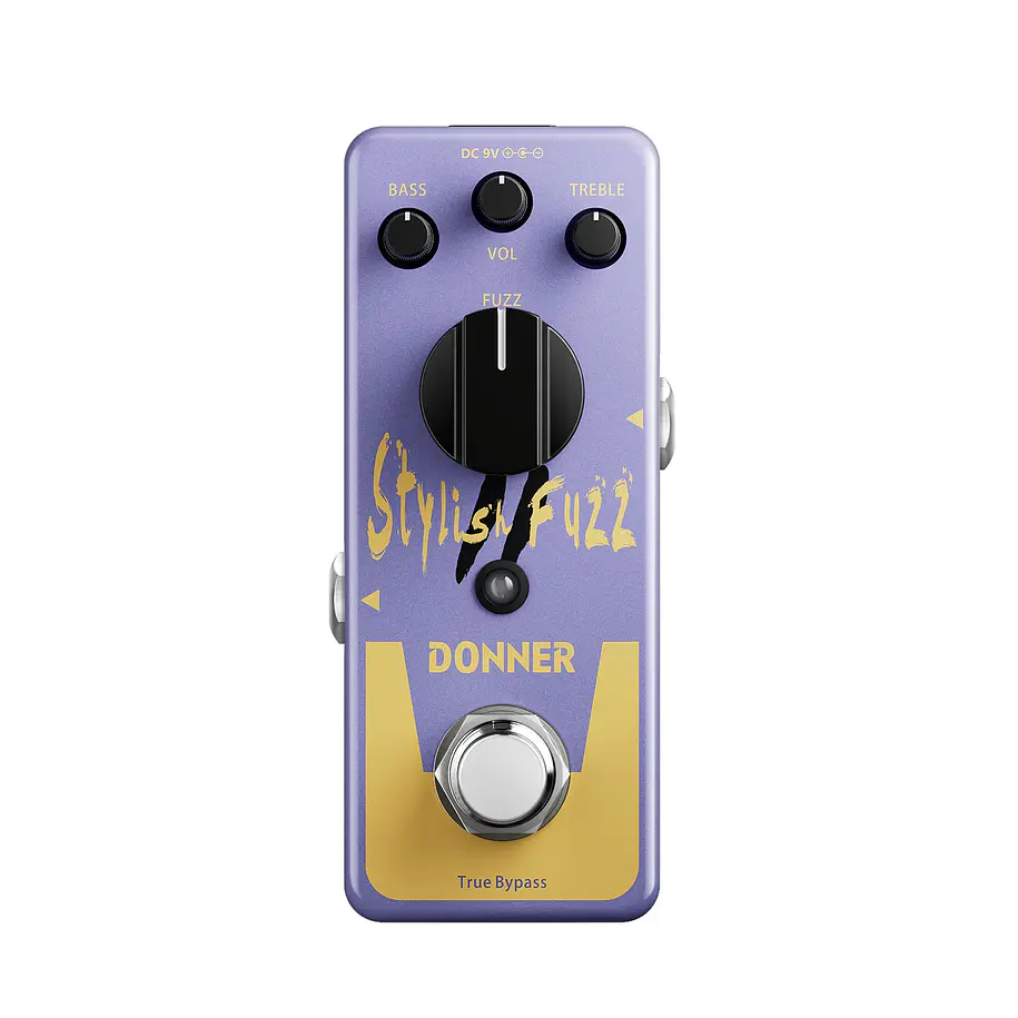 Donner Stylish Fuzz Pedal Fuzz Clásico True Bypass EC6643 2