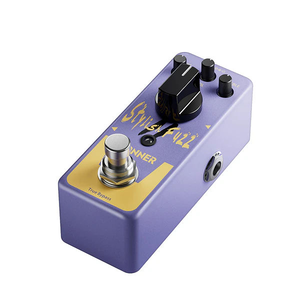 Donner Stylish Fuzz Pedal Fuzz Clásico True Bypass EC6643 3
