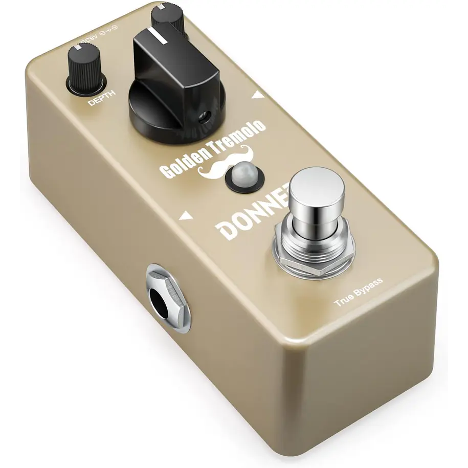 Donner Golden Tremolo Pedal Trémolo Análogo para Guitarra y Bajo EC887 1
