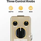 Donner Golden Tremolo Pedal Trémolo Análogo para Guitarra y Bajo EC887 - Thumbnail 3