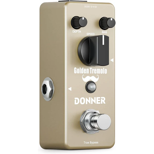 Donner Golden Tremolo Pedal Trémolo Análogo para Guitarra y Bajo EC887 6