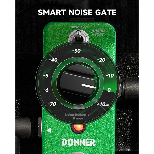 Donner Noise Killer Pedal Supresor de Ruido con 2 Modos EC886 4