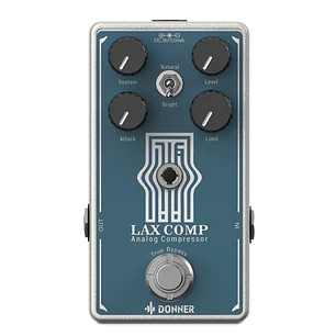 Donner Lax Comp Pedal Compresor Estilo Peak Limiter EC1332