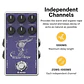 Donner White Tape Pedal Delay de Cinta Estéreo con Boost Transparente EC1335 - Miniatura 3