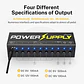 Donner DP-1 Fuente de Poder para Pedales con 10 Salidas Aisladas EC812 - Miniatura 4