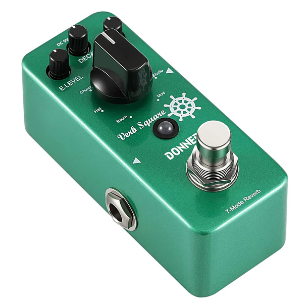 Donner Verb Square Pedal Reverb Digital con 7 Modos EC965 1