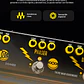 Donner Triple Threat Pedal Multiefectos Análogo 3 en 1 Overdrive Phaser y Delay EC7018 - Miniatura 4