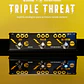 Donner Triple Threat Pedal Multiefectos Análogo 3 en 1 Overdrive Phaser y Delay EC7018 - Miniatura 7
