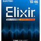 Elixir 12052 Cuerdas Para Guitarra Eléctrica Níquel Nanoweb Light 10-46 - Miniatura 1