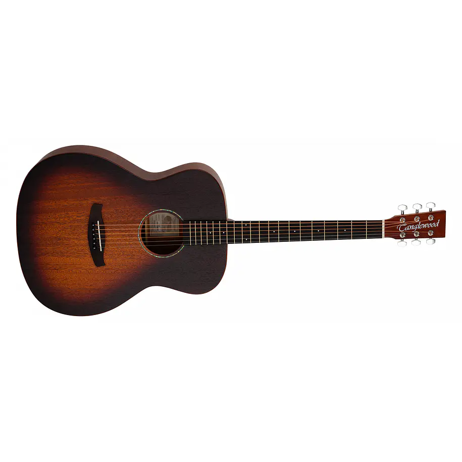 Tanglewood TC3 Guitarra Acústica Crossroads Orchestra Caoba Con Funda 1