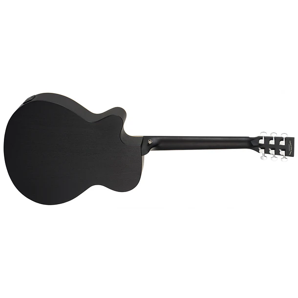 Tanglewood TB4CE Guitarra Electroacústica Blackbird Super Folk Negra Satinada Con Funda 2
