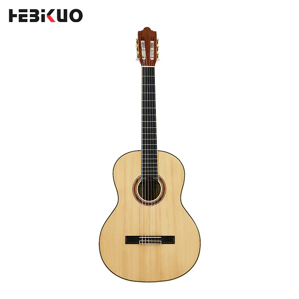 Hebikuo E39-210 Guitarra Clásica Acústica 39 Pulgadas Cuerdas de Nylon Tapa de Abeto 1