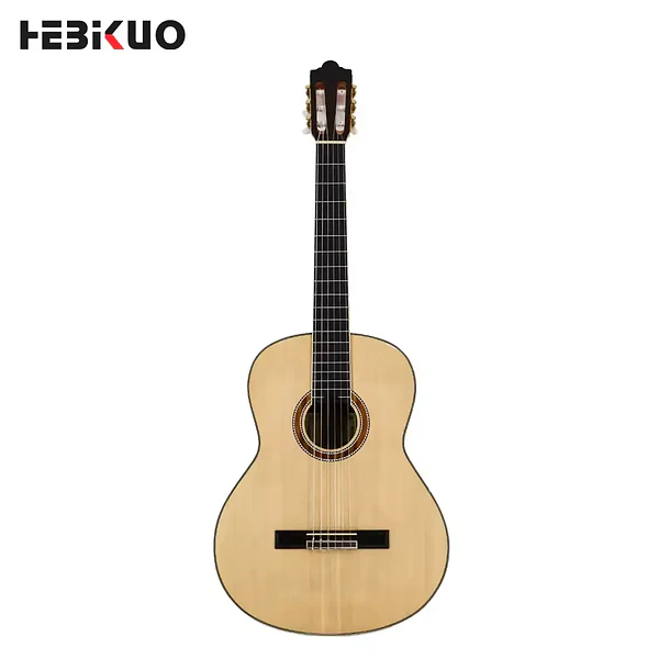 Hebikuo Enjoy E39-410 Guitarra Clásica Acústica 39 Pulgadas Cuerdas de Nylon Clavijas Cerradas 1