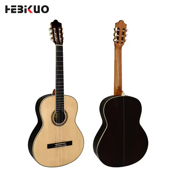 Hebikuo Enjoy E39-410 Guitarra Clásica Acústica 39 Pulgadas Cuerdas de Nylon Clavijas Cerradas 3