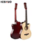 Hebikuo Enjoy 38C Guitarra Acústica Folk 38 Pulgadas Cuerdas de Metal Ideal Para Principiantes - Thumbnail 4