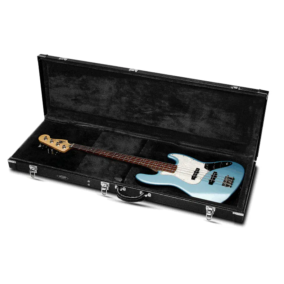 Hebikuo GBC-02 Hardcase Para Bajo Eléctrico Tipo Jazz Bass o Precision 3
