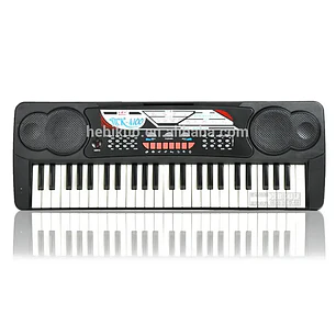 Hebikuo MK-4100 Teclado Electrónico 49 Teclas Con 16 Timbres y 10 Ritmos Ideal Para Principiantes