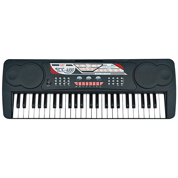 Hebikuo MK-4100 Teclado Electrónico 49 Teclas Con 16 Timbres y 10 Ritmos Ideal Para Principiantes 2