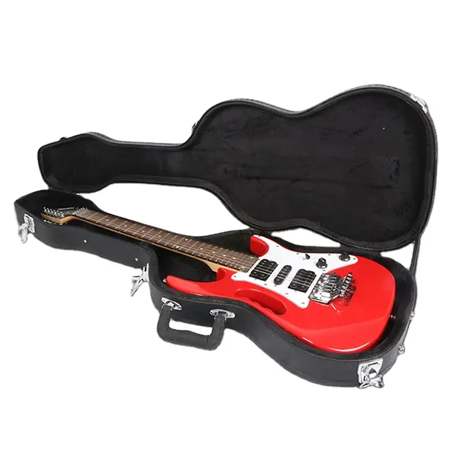 Hebikuo STC-01 Hardcase Para Guitarra Eléctrica Tipo Stratocaster Interior Moldeado 4