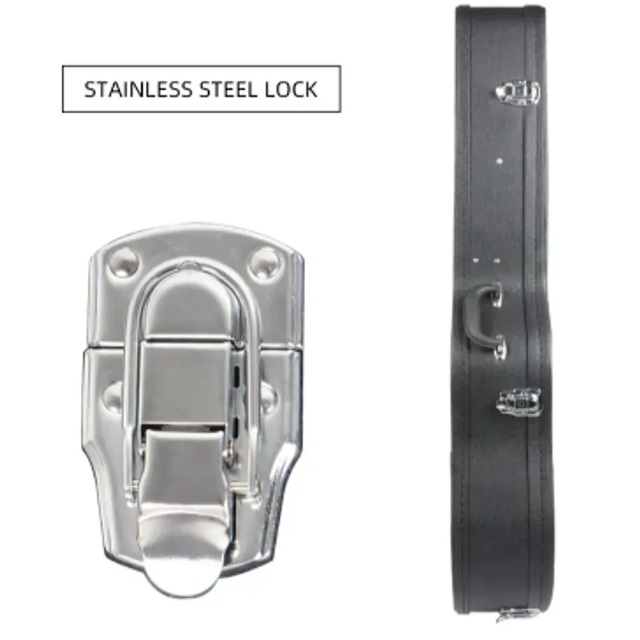 Hebikuo STC-01 Hardcase Para Guitarra Eléctrica Tipo Stratocaster Interior Moldeado 6