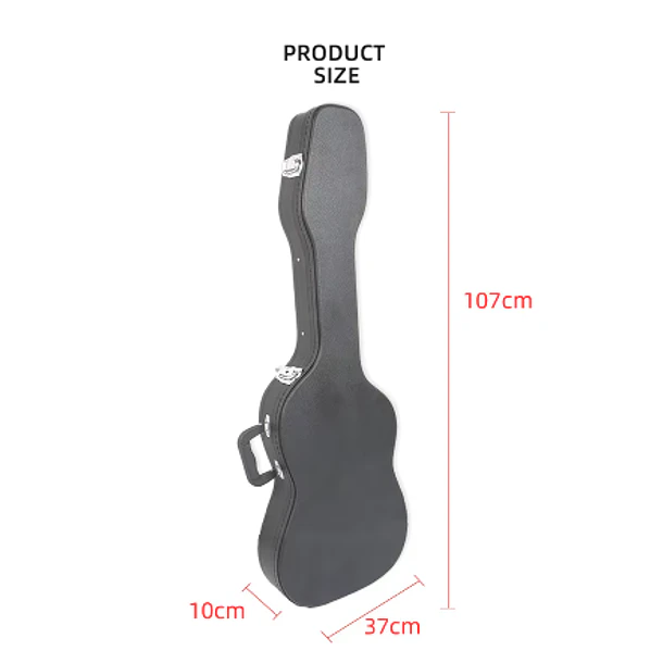Hebikuo STC-01 Hardcase Para Guitarra Eléctrica Tipo Stratocaster Interior Moldeado 8