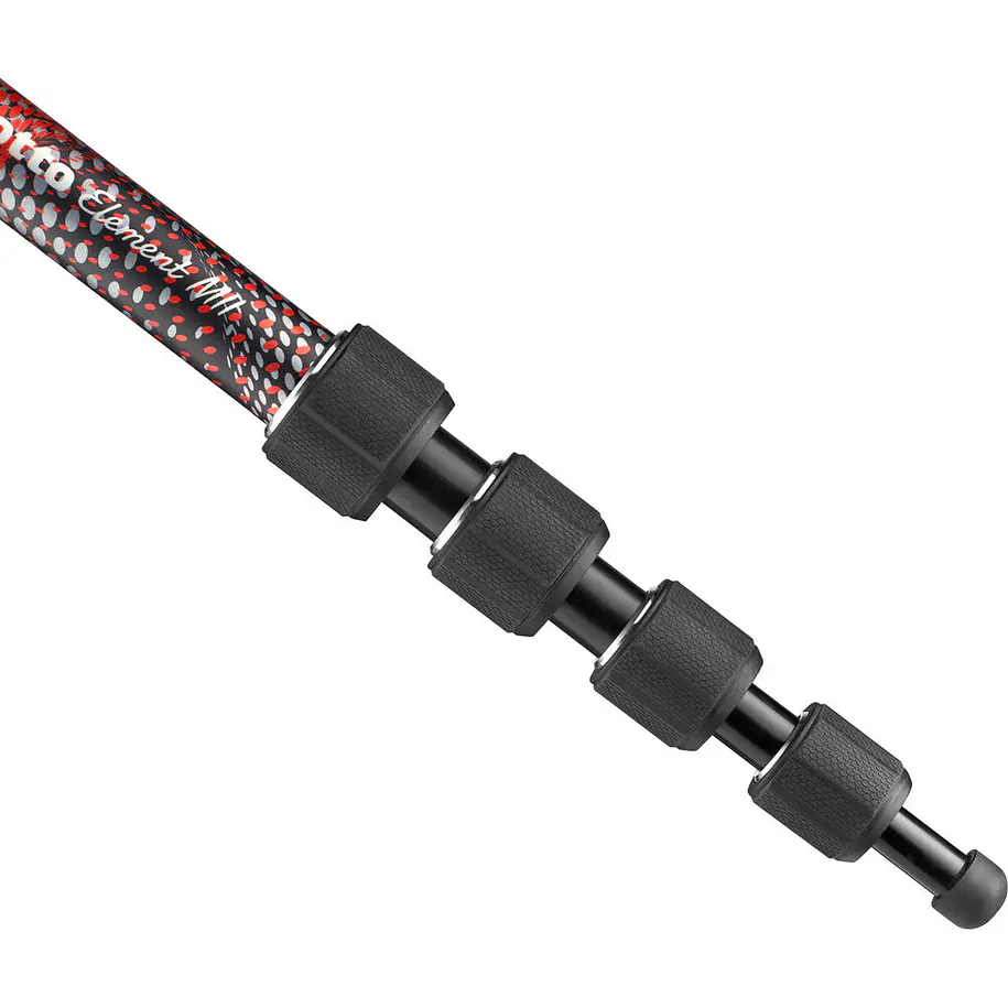Manfrotto ELEMENT MONOPODO MII ROJO 3