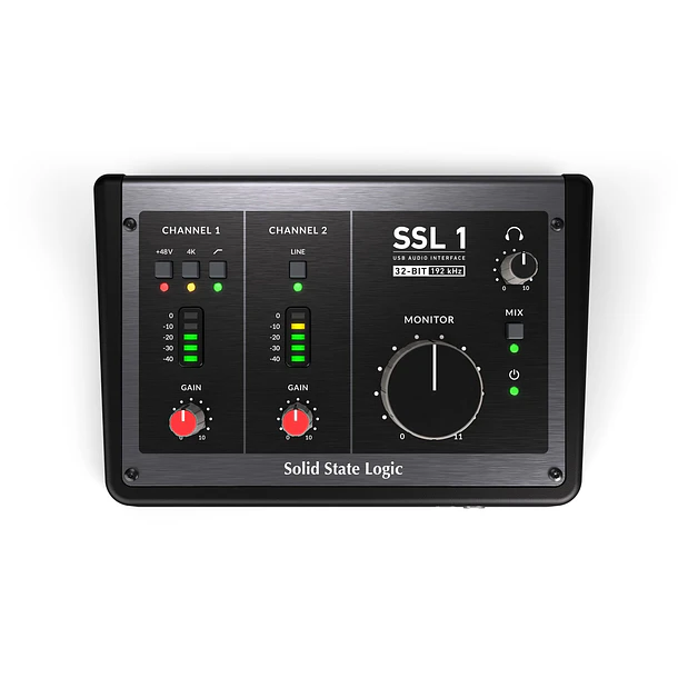 Solid State Logic SSL 1 Interfaz de Audio USB-C 2x2 Portátil Con Previo SSL y Legacy 4K 729708X1 1