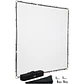 Manfrotto MLLC3301K Kit Pro Scrim All-in-One Extra Grande 2.9 x 2.9 m Con Tela Negra y Difusor 1.25 Stops - Thumbnail 1