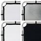 Manfrotto MLLC3301K Kit Pro Scrim All-in-One Extra Grande 2.9 x 2.9 m Con Tela Negra y Difusor 1.25 Stops - Thumbnail 2