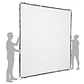 Manfrotto MLLC3301K Kit Pro Scrim All-in-One Extra Grande 2.9 x 2.9 m Con Tela Negra y Difusor 1.25 Stops - Thumbnail 5