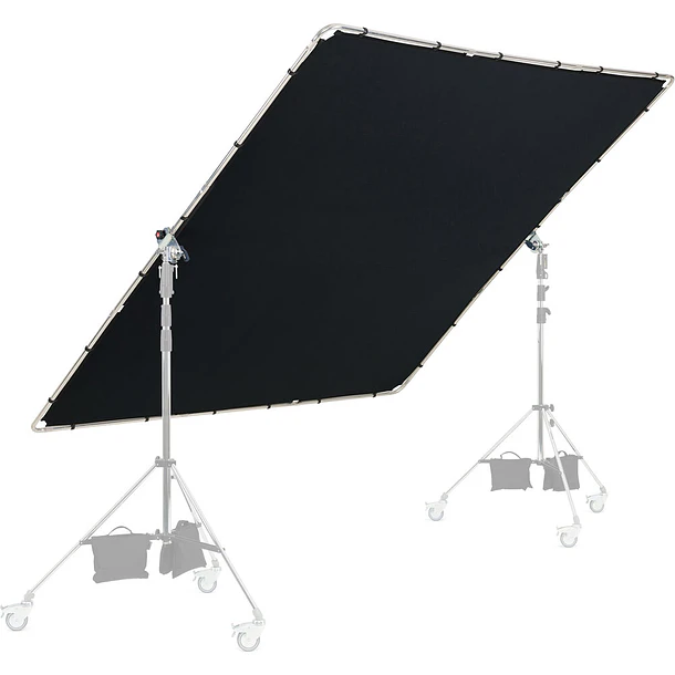 Manfrotto MLLC3301K Kit Pro Scrim All-in-One Extra Grande 2.9 x 2.9 m Con Tela Negra y Difusor 1.25 Stops 9