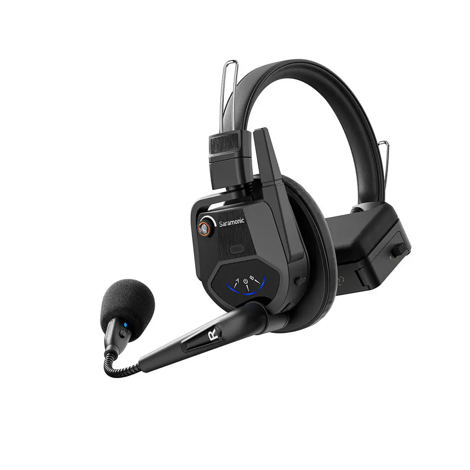 Saramonic WiTalk9-7S Sistema Intercomunicador Inalámbrico Full-Duplex 1.9 GHz Para 7 Personas Sin Hub 9