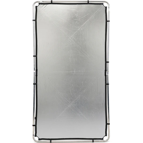 Manfrotto MLLC1201K Kit Pro Scrim All-in-One Mediano 1.1 x 2 m Con 3 Telas Negra, Plata/Blanco y Difusor 4