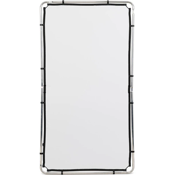 Manfrotto MLLC1201K Kit Pro Scrim All-in-One Mediano 1.1 x 2 m Con 3 Telas Negra, Plata/Blanco y Difusor 6