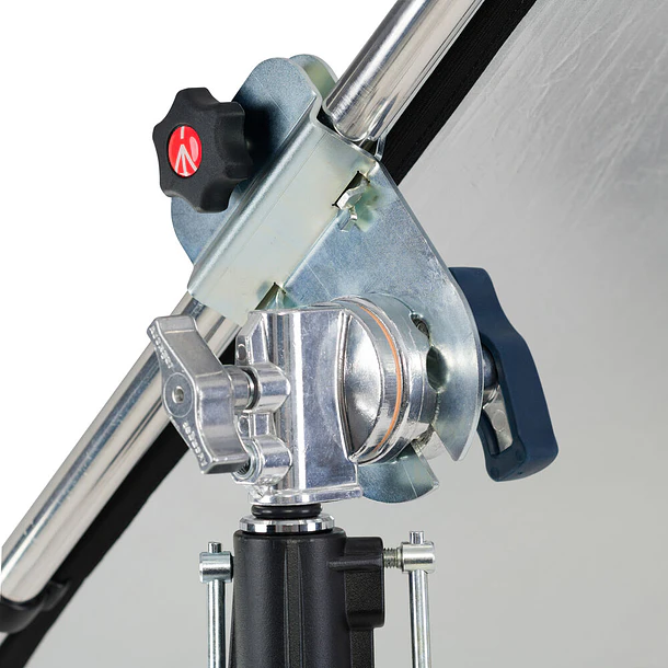 Manfrotto MLLC1201K Kit Pro Scrim All-in-One Mediano 1.1 x 2 m Con 3 Telas Negra, Plata/Blanco y Difusor 9