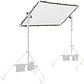 Manfrotto MLLC1201K Kit Pro Scrim All-in-One Mediano 1.1 x 2 m Con 3 Telas Negra, Plata/Blanco y Difusor - Miniatura 13