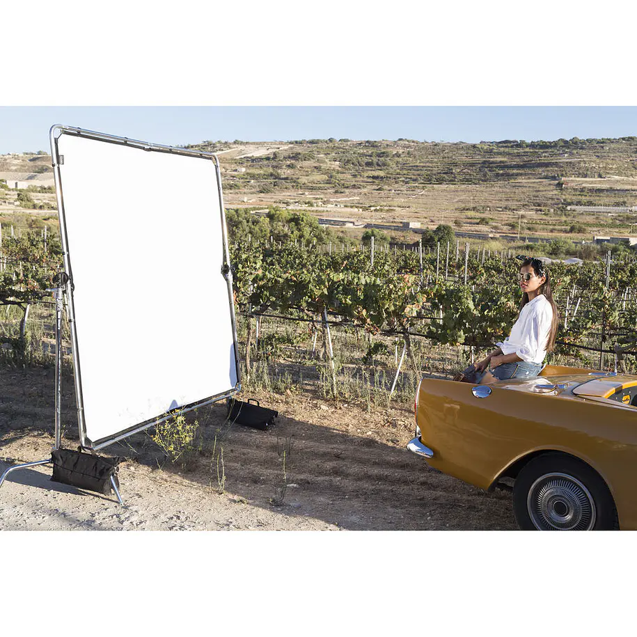 Manfrotto Skylite Rapid Standard Kit Grande 2 x 2 m Difusor y Reflector Plata/Blanco Con Estuche Rígido LL LR82243RC 7