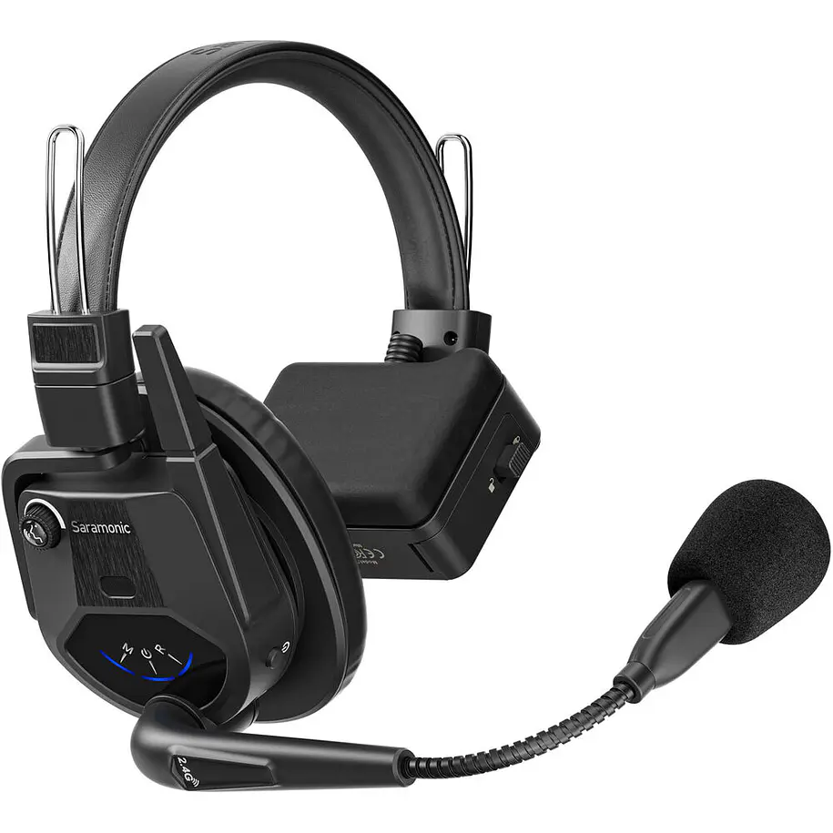 Saramonic WiTalk9 SE-5S Sistema Intercomunicador Inalámbrico Full-Duplex 2.4 GHz Para 5 Personas Sin Hub 24 Horas de Batería 2