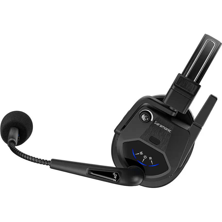 Saramonic WiTalk9 SE-5S Sistema Intercomunicador Inalámbrico Full-Duplex 2.4 GHz Para 5 Personas Sin Hub 24 Horas de Batería 5