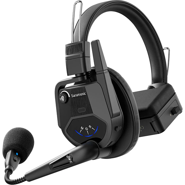 Saramonic WiTalk9 SE-4S Sistema Intercomunicador Inalámbrico Full-Duplex 2.4 GHz Para 4 Personas Sin Hub 24 Horas de Batería 3
