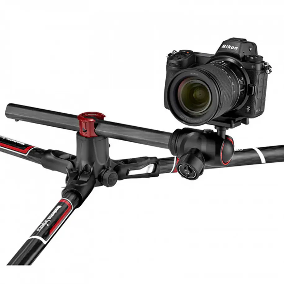 Manfrotto MKBFRC4GTXP-BH Trípode Befree GT XPRO Carbono con Columna 90° y Cabezal de Bola 496 Hasta 10 Kg 4
