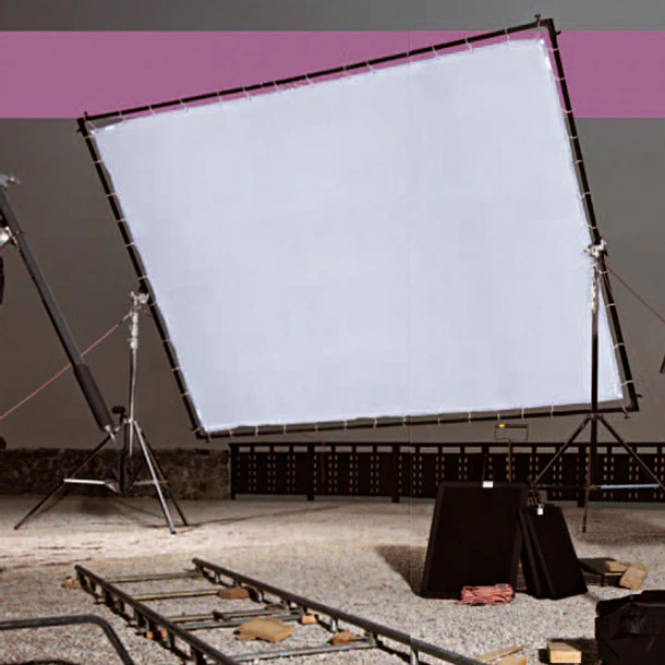 Avenger I920SW Tela Butterfly 12x12 Reversible Plata/Blanco 3.6 x 3.6 m Para Marco Overhead 1