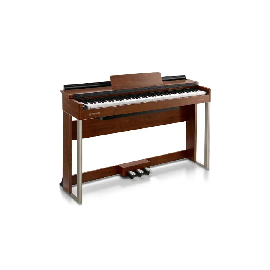 Donner DDP-200 Piano Digital 88 Teclas Acción de Martillo Graduada DGH con Mueble y Bluetooth MIDI EC3008 2