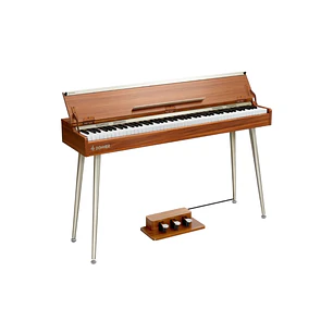 Donner DDP-80 Plus Piano Digital 88 Teclas Acción de Martillo con Mueble de Madera Retro y Tapa de Cierre Suave EC6677