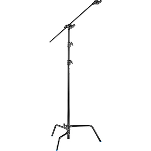 Avenger A2030DCBKIT Kit C-Stand Negro 3 Metros con Base Tortuga Desmontable, Cabezal y Brazo de Agarre