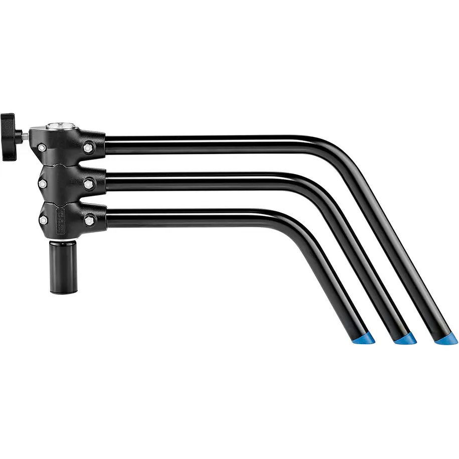 Avenger A2030DCBKIT Kit C-Stand Negro 3 Metros con Base Tortuga Desmontable, Cabezal y Brazo de Agarre 2