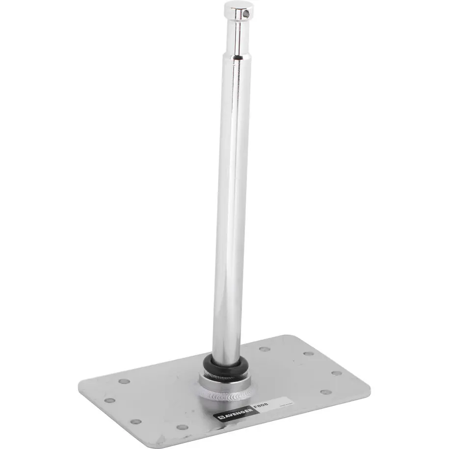Avenger F808 Placa de Pared con Espiga Baby 5/8 de 23 cm Cromada 1